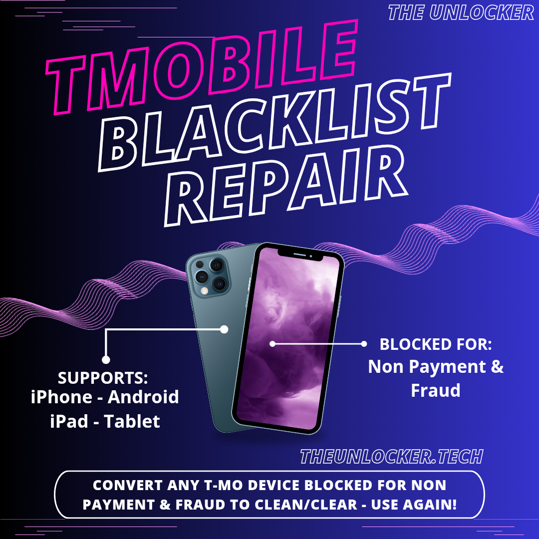 Tmo IMEI Cleaning - Blocked for Non Payment or Fraud
