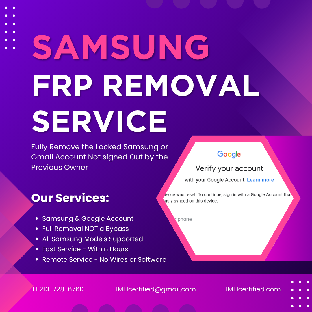 Samsung FRP Removal