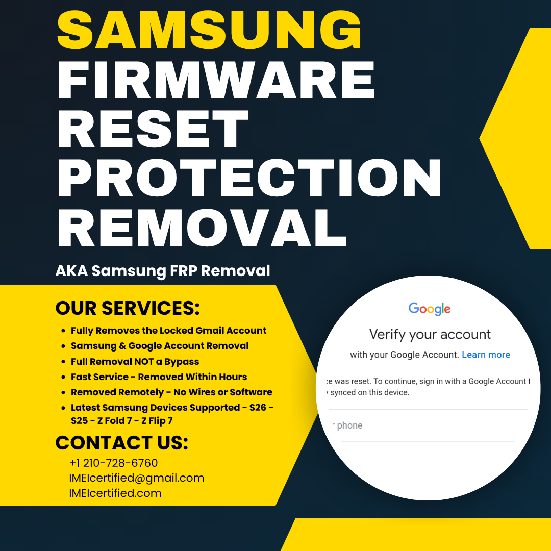 Samsung FRP Removal