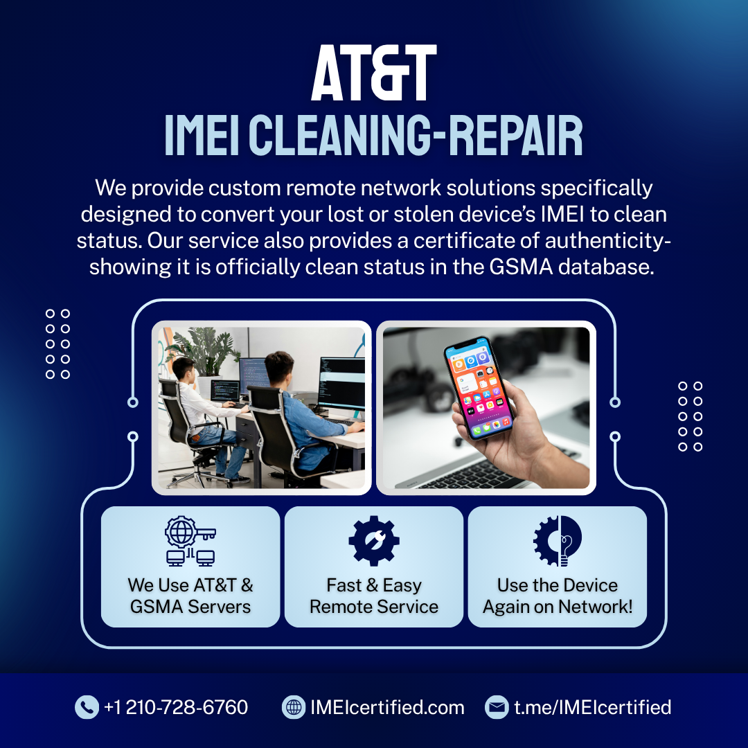 AT&T IMEI Repair for Lost/Stolen Status