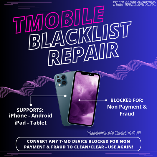 Tmo IMEI Cleaning - Blocked for Non Payment or Fraud